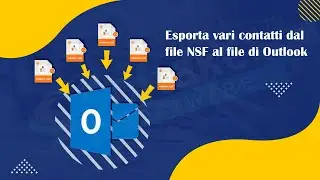 Esporta tutti i Contatti dal file NSF a Outlook con Softaken Convertitore di Contatti Lotus