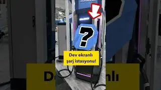 Türklerin yaptığı dev ekranlı şarj cihazı