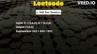 2. Add Two Numbers