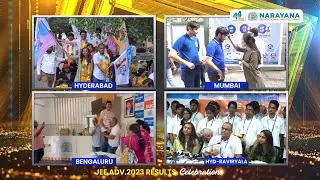 Epic Celebrations: Unveiling the JEE Advanced 2023 Results | Narayana Always No - 1