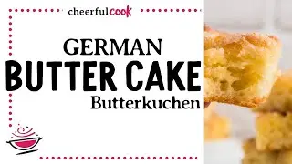 German Butter Cake ~ Butterkuchen