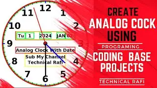 How to Create Analog Clock || Analog Clock Using Python