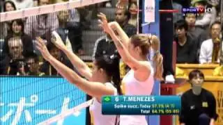 Semifinal 2 SET Parte 2 Mundial feminino de vôlei 2010 Brasil vs Japão