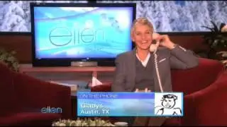 Ellen Catches Up With Gladys 02.26.10