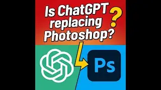 Is ChatGPT replacing Photoshop? 🤔