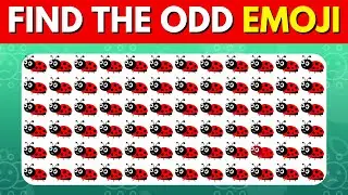 Find Odd One Out in 7 Seconds⏰🕵️‍♀️Emoji Quiz #quiz #find #emoji #emojichallenge