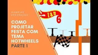 Planejando uma Festa com tema Hotwheels - PARTE 1