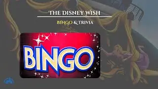Bingo & Trivia Games on Disney's ** NEWEST ** Cruise Ship - The DISNEY WISH || FUN ACTIVITIES!