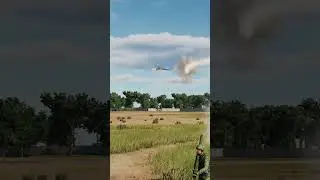 Russian Ka-50 Attack Helicopter shot down while attacking airport! | DCS