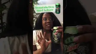 Trying Mountain Dew Hard Seltzer for the FIRST TIME ✨ 