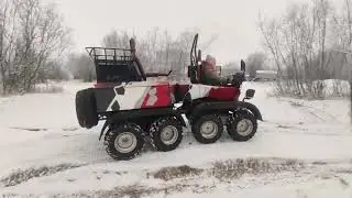 Вездеход МАРС, обкатка