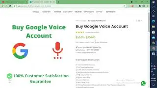 Buy Google Voice Account