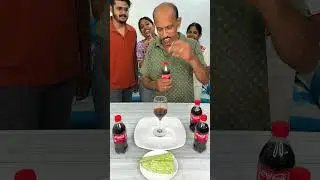 Dont Spill the Cola Challenge #shorts