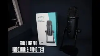 Quality USB mic for $100 | Movo UM700 Microphone Unboxing & Audio Test