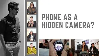 HIDDEN PHONE CAMERA APP. Phone privacy settings demo. Spy phone camera off screen