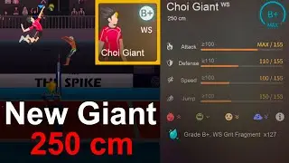 New Volleyball Giant. Height 250cm. The Spike Cross. Volleyball 3x3