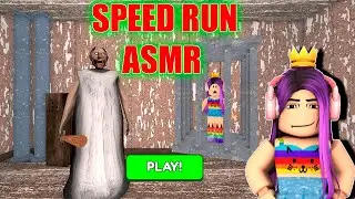 SPEED RUN - TEAM GRANNY ESCAPE! TEAMWORK OBBY