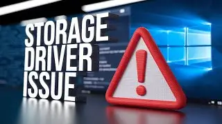 storage  doesn't showed in dual OS installation setup fix