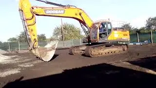 O operador de Escavadeira