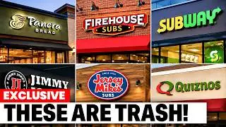 5 Worst and 5 Best US Sandwich Chains in 2026 (New Rankings!)