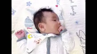 Help himself to sleep.🤩