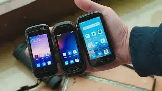 You can put 3 mobile phones in one hand, you can imagine how mini
