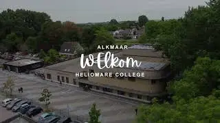 Heliomare College Alkmaar vanuit de lucht