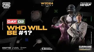 WEC24 Qualifiers PUBG Mobile - Day 2