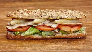Healthy baguett  bread for breakfast/ receta de baguettes.