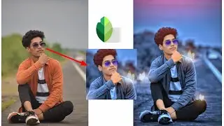 blue background fx photo editing snapseed || ब्लू बैकग्राऊ fx फोटो एडिटिंग || #sfz4editing #photo