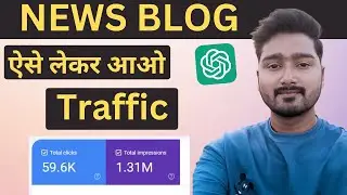How to Get Traffic on New Blog using ChatGPT within 24 hours Without SEO