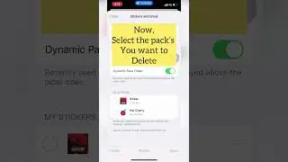How to delete a sticker’s pack in telegram? | SHIKARI | #telegram #trending #sticker #latest