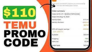 How to Get $110 TEMU Promo Code | Get TEMU Coupon Codes