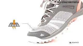 ЖЕНСКИЕ БОТИНКИ ДЛЯ ПОХОДОВ NH500 FRESH QUECHUA