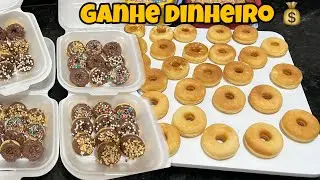 RECEITA FÁCIL DE MINI CAKE DONUTS PARA VENDER  | SUPER TENDÊNCIA PARA 2024 |