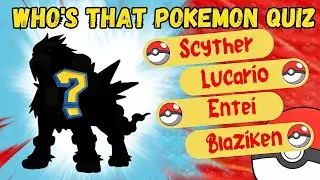 The Ultimate Pokemon trivia Quiz || pub quiz