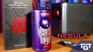 ONE OF A KIND! NEBULA Capsule 3 Transformers Edition & Cosmos Laser 4K | Portable Projector Review