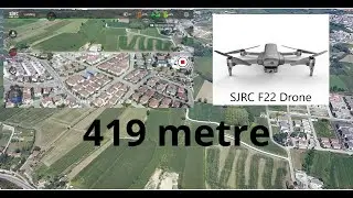 SJRC F22 S PRO Drone Yükseklik Rekor Denemesi