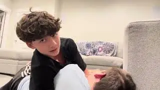 Wrestling with Zach pt 5 (my neck hurts)