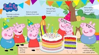 🌟 Peppa’s Colorful Party Adventure! 🎨🐷🎉