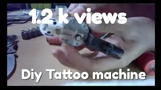 DIY Tattoo machine...(assembly link shown below...)
