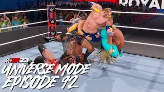 WWE 2K23 | Universe Mode - 'ROYAL RUMBLE!' (PART 7/7) | #92
