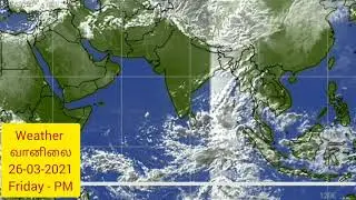 All India #Weather 26-03-2021, Friday - PM | #வானிலை #weather_report