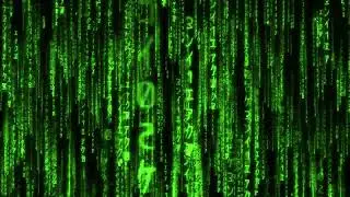 FREE The Matrix Raining Green Code Backdrop for OBS   Teams, Zoom calls in 4k (free to used)