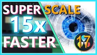 FASTER SUPER SCALE IN DAVINCI RESOLVE || AI UPSCALE | DaVinci Resolve 17