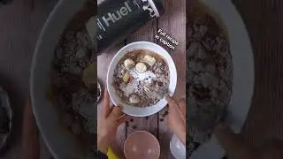 Brownie Baked Protein Oats 🥣