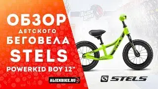 Детский беговел Stels PowerKid boy 12