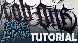 TUTORIAL DE LETTERING GÓTICA DARK // ENTRE LETRAS
