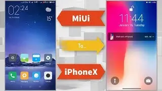 iPhone X Theme for MIUI | Xiaomi Phone | New Theme | IOS Look |