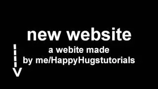 New Website || Made By Me